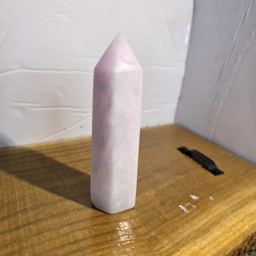 Pink Magano Calcite Crystal Tower